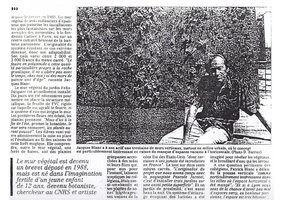 Figaro, Lyon, Juin 2000, Vertical Garden by Patrick Blanc