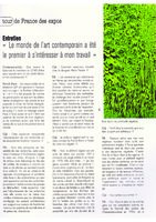 Contemporain(s) Mars 2007, Vertical Garden by Patrick Blanc