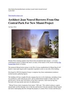 www.theurbandeveloper.com 3 june 2016, Vertical Garden by Patrick Blanc