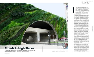 DuJour Magazine, June 2016, Vertical Garden by Patrick Blanc
