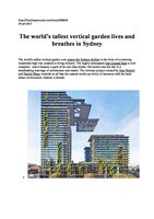www.feed.hypervocal.com 29 jan 2017, Vertical Garden by Patrick Blanc