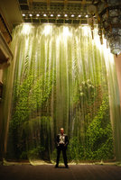 Patrick Blanc, inauguration Wild Dance, National Theatre, Taipeh, Taiwan, Dec. 2009