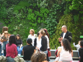 Discussions au Square Vinet, Bordeaux Juin 2007