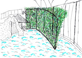 Nausicaa Lame du Lagon, une proposition par Patrick Blanc, 2003