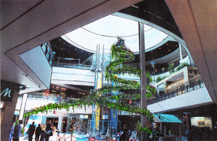 La Double Spirale, project by Patrick Blanc, Creteil Soleil, July 2001