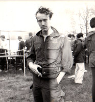 Patrick Blanc au service militaire, 1979
