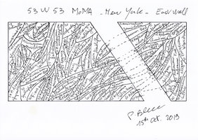 53 W 53 MoMA, New York East Wall