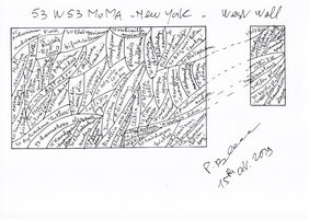 53 W 53 MoMA, New York West Wall