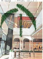 Al Hamra - Angel Veils, proposition by Patrick Blanc, Koweit