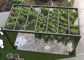 Ciel Vert pour My Design, above view, Grand Palais, Paris