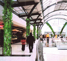 Les Colonnes et les Arches, projet by Patrick Blanc, July 2001