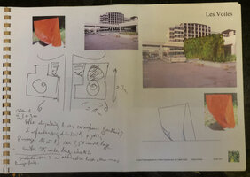 Creteil Soleil, Les Voiles, projet by Patrick Blanc, July 2001