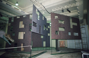 FAAP Exhibition, Sao Paulo, Quaternary Hanging Blades ready to be planted