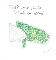 FAAP, Sao Paulo, Spirales du Crétacé, exit view