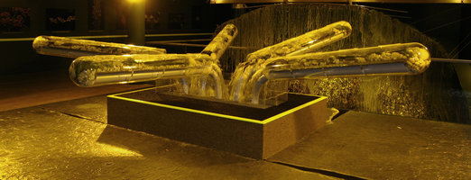 Flûtes aux Rhéophytes, Exposition Folies Végétales par Patrick Blanc, Espace EDF Electra, Paris