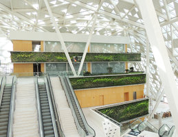 Indoor Vertical Gardens at the KAFD Conference Center, Riyadh