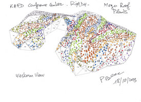 KAFD Conference Center Riyadh, the Western View