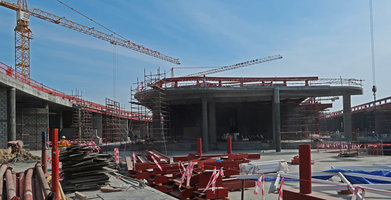Kuweit International Tennis Complex, work in progress, Feb. 2018