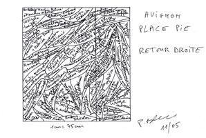 Les Halles, Vertical Garden, right part design by Patrick Blanc, Avignon, France