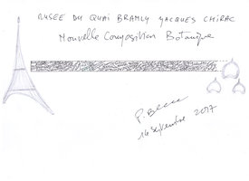 Musee Quai Branly Jacques Chirac, Nouvelle Composition Botanique, Retour Terrasse, Sept. 2017