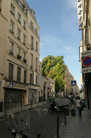 Oasis d'Aboukir, late afternoon view from rue d'Aboukir, June 2017