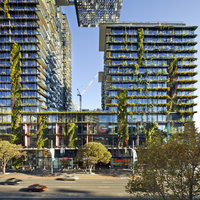 One Central Park, Vertical Gardens by Patrick Blanc, Photographer Simon Wood 