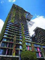 One Central Park, Sydney, vertical gardens by Patrick Blanc and cantiliver