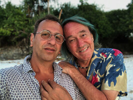 Pascal Héni and Patrick Blanc, Kigomasha peninsula, Pemba, Tanzania, Jan.2021