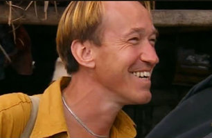 Patrick Blanc almost ready for the ascent of the Kukenan Tepui, Venezuela, March 1999