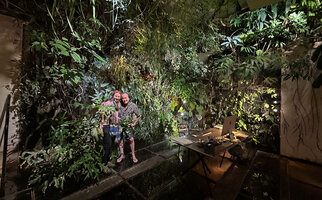 Patrick Blanc and Jana Skornickova in Patrick&#039;s home, Nov. 2025