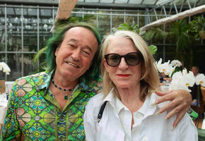 Patrick Blanc and Kathryn Gustafson, Chaumont sur Loire, France, May 2022