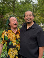 Patrick Blanc and Manal rachdi in Paris, July 2025