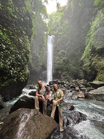 Patrick Blanc and Pascal Héni, Casaroro Falls, Negros Oriental, Philippines, Jan. 2025