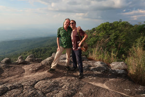 Patrick Blanc and Pascal Heni, Phu Hin Rong Kla NP, Phitsanulok, Thailand, Nov. 2018