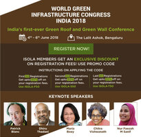 Patrick Blanc as a keynote speaker at the WGIC in Bangalore, June 2018