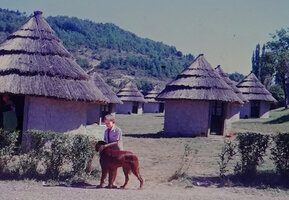 Patrick Blanc at les Milandes by Josephine Baker, just two months before Patrick sees Edith Piaf at the Olympia music hall, Aug. 1962