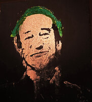 Patrick Blanc by Erik Black for the grand opening of Alpha Park, Clayes sous Bois, France, 4 Sept. 2012