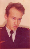 Patrick Blanc during his military duty in French air force army, March 1979