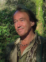 Patrick Blanc during the Canopy Raft, Radeau des Cimes expedition preparation, Phou Hin Poun NBCA, Khammouane, Laos, Jan. 2012