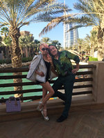 Patrick Blanc falling in love with the Pink Singaporean Lady, Dubai, Dec 2015