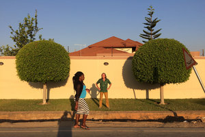 Patrick Blanc in Lusaka, Zambia, Sept. 2017
