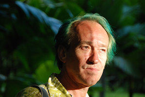 Patrick Blanc in Mauritius, April 2011