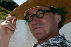 Patrick Blanc in the Pantanal, Cuiaba, Brazil, July 2012