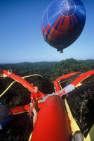 Patrick Blanc on the Radeau des Cimes in French Guyana, Oct. 1989