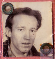 Patrick Blanc, photomaton for driving license, 1992