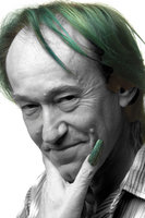 Patrick Blanc, portrait for the exhibition Folies Vegetales at Espace EDF Electra, Paris, Nov. 2006