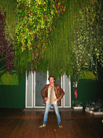 Patrick Blanc sous le Plafond Végétal, Exposition Folies Végétales, Espace EDF Electra, Paris, Feb. 2007