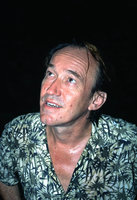 Patrick Blanc sweating in tropical forest, Halong Bay, Vietnam, Jan. 2007