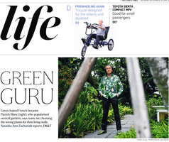 Patrick Blanc, the Green Guru, Life, The Straits Times, Singapore, 24 Sept. 2016