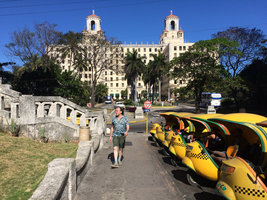 Patrick Blanc walking in a street in front of Hotel Nacional, Habana, Cuba, Feb. 2017.jpeg